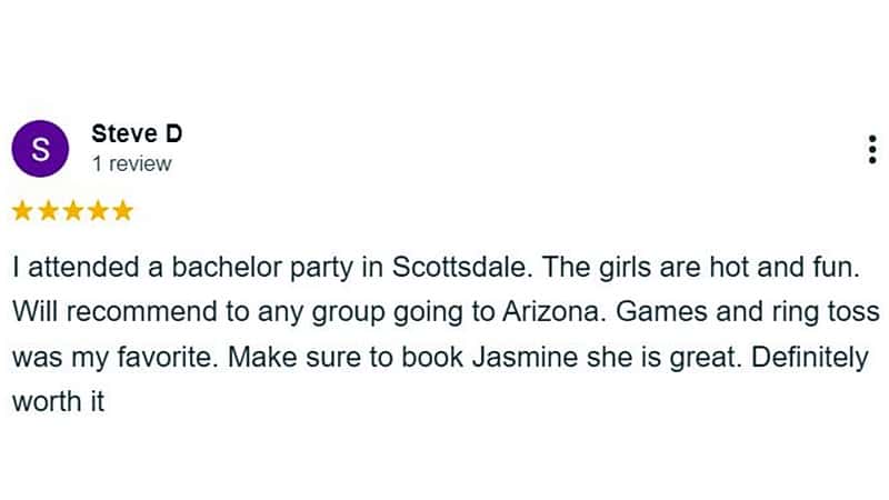 Google client review