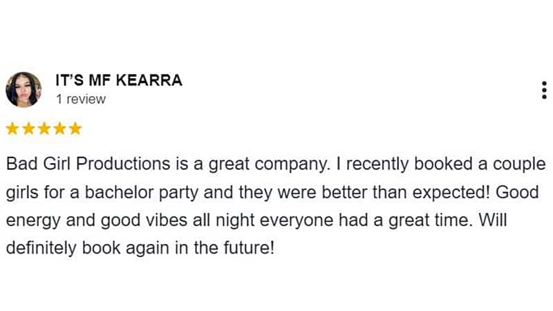 Google client review