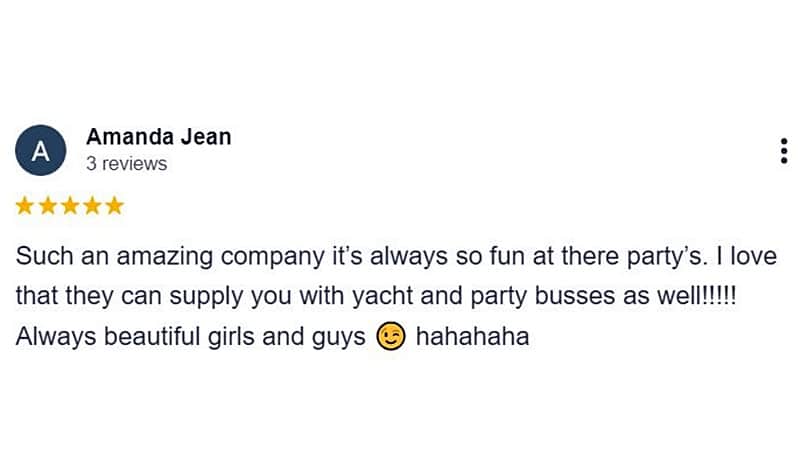 Google client review