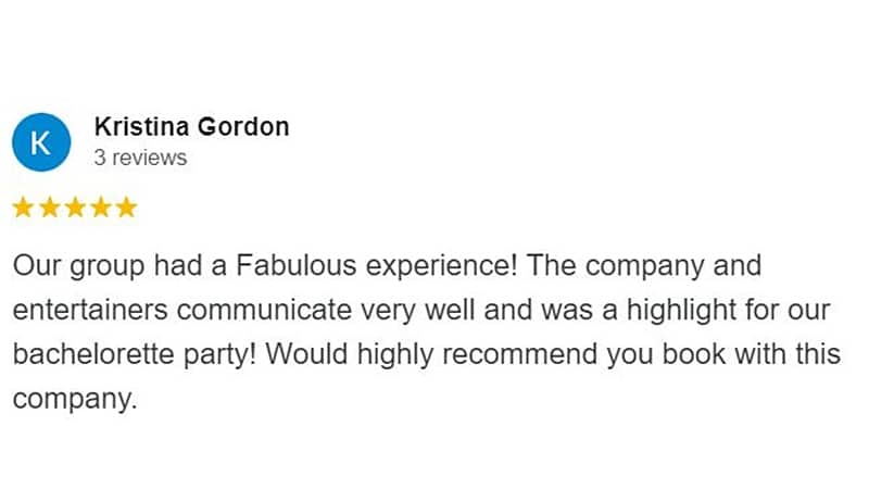 Google client review