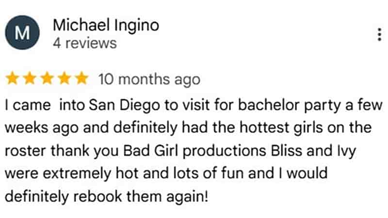 Google client review