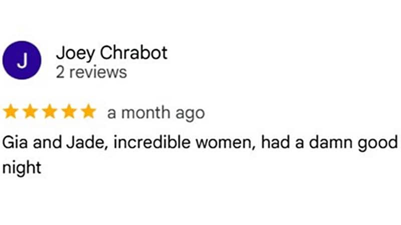 Google client review