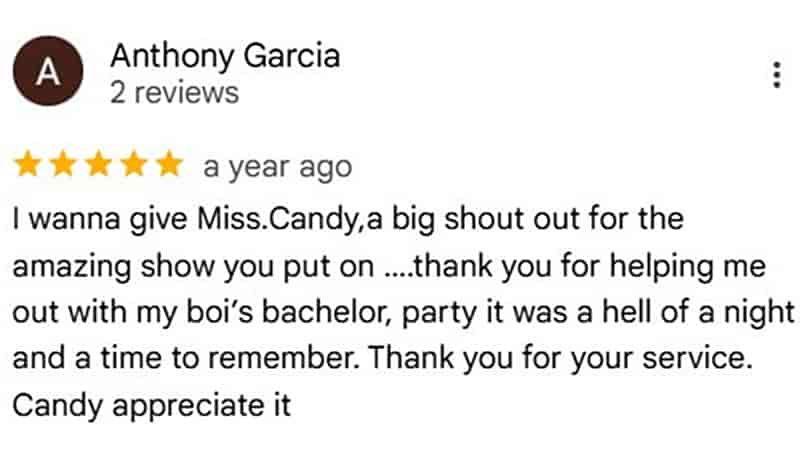 Google client review