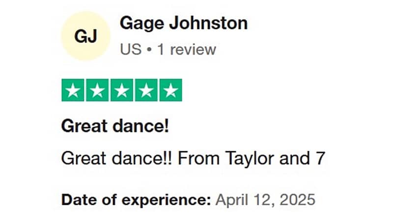 Trustpilot client review