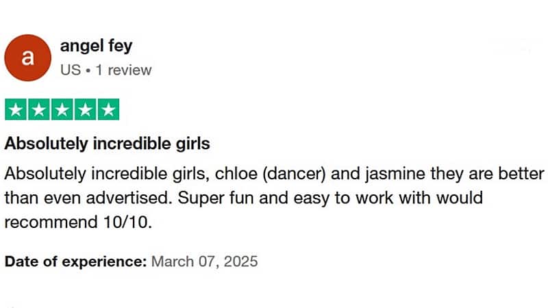 Trustpilot client review